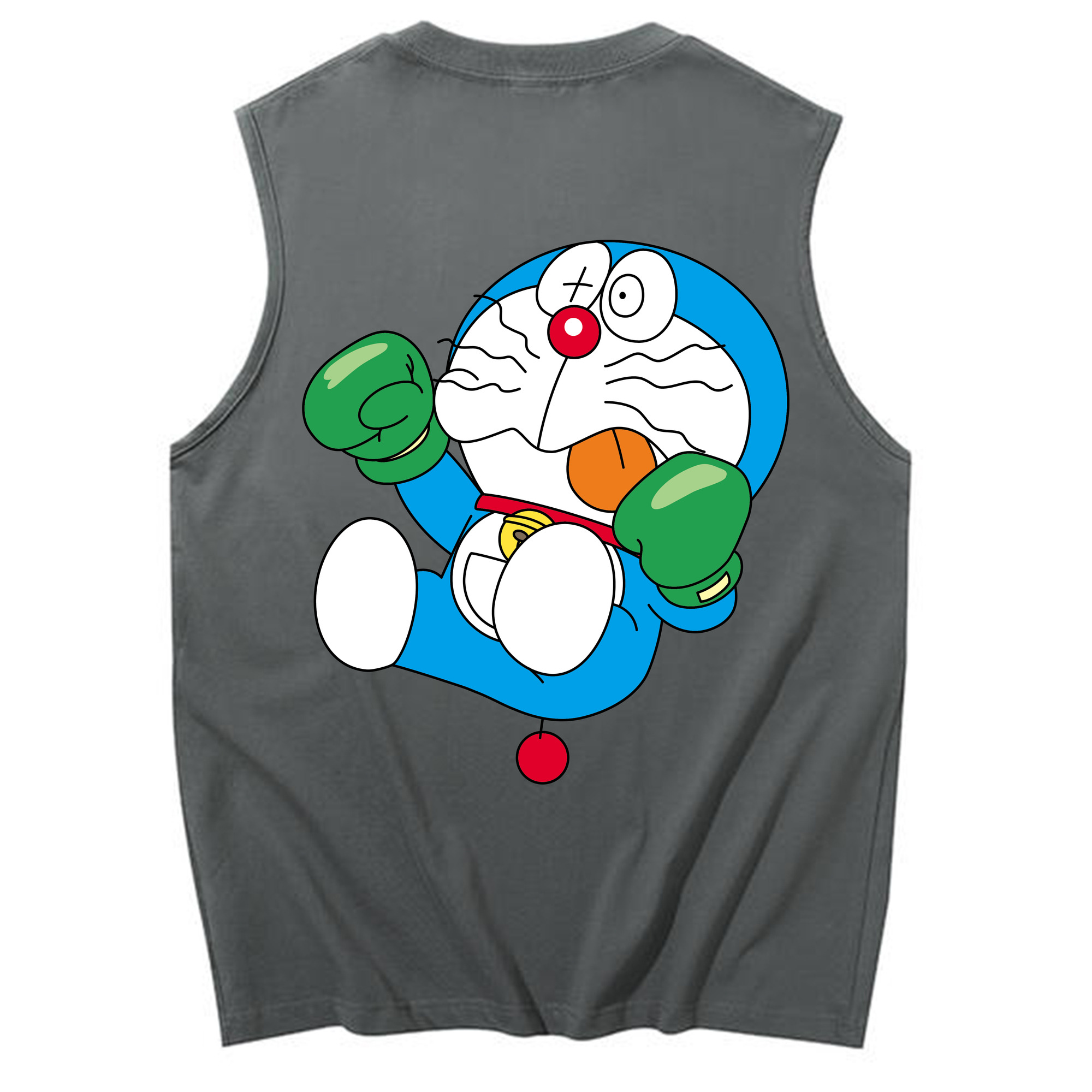 （画像用） ドラえもん Doraemon コットン100％タンクトップ（背面プリント）